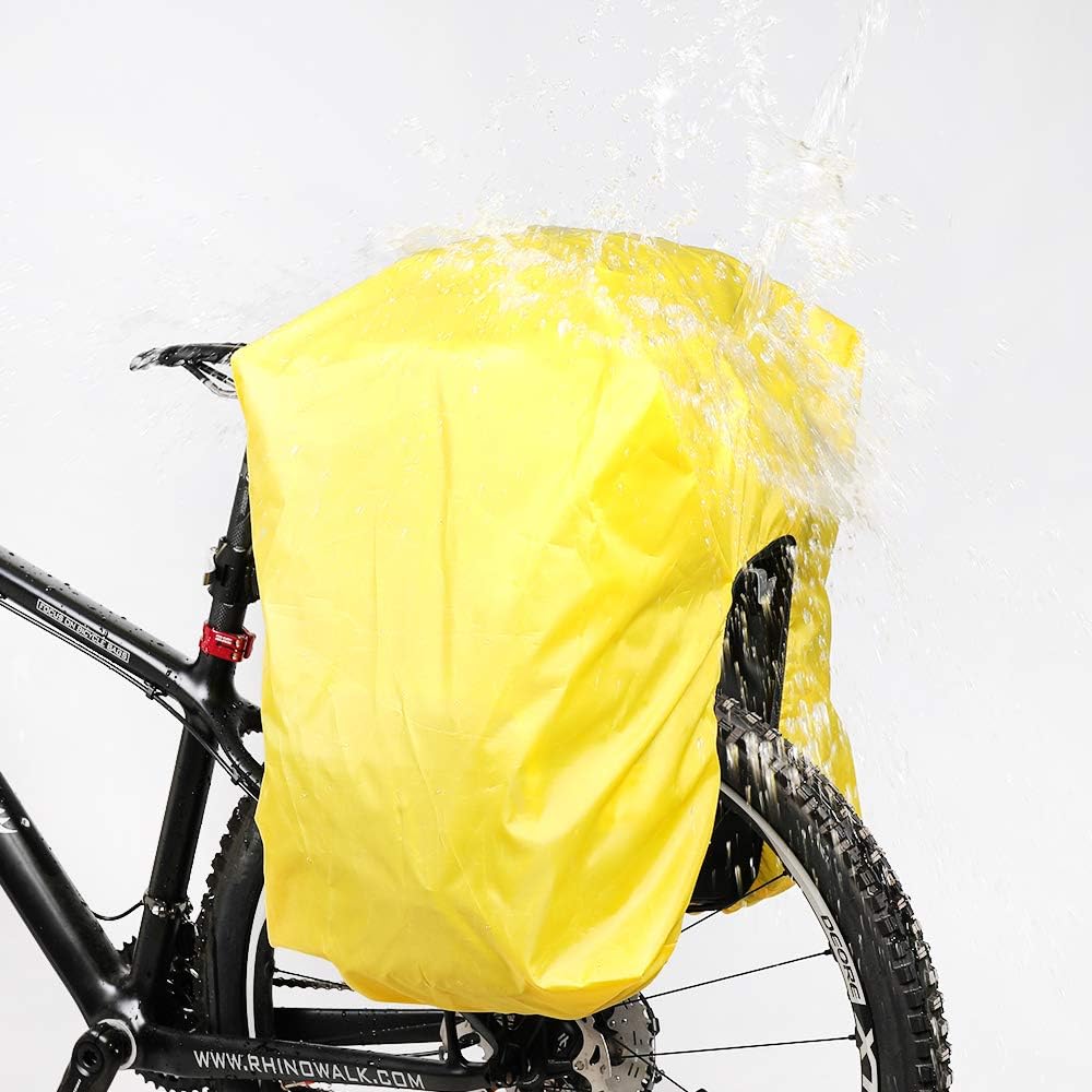 Rhinowalk 3 in 1 Pannier Bag Bicycle Rack Trunks Rear Seat Multifuction Bike Rack Bag 70L
