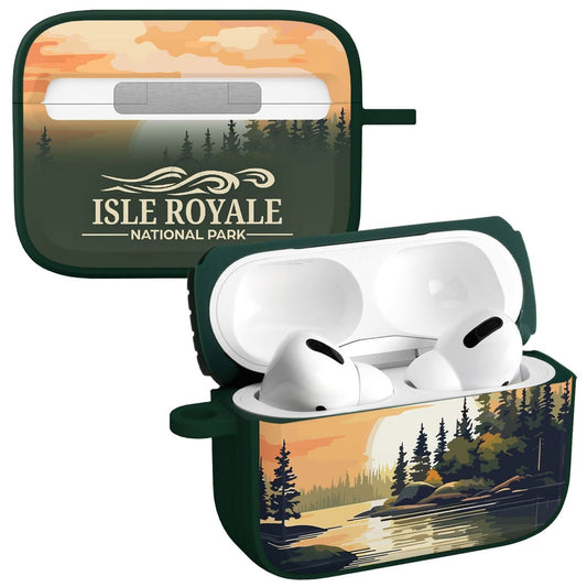 National Parks Isla Royale HDX Apple Airpods Pro 1 & 2 Case Cover