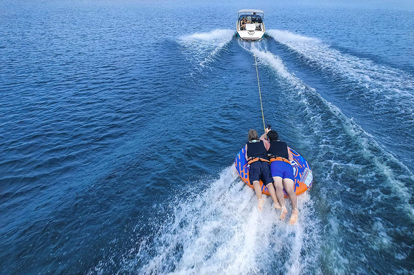 WOW Sports Nova 2 Person 2P Towable Deck Tube (22-WTO-3984)