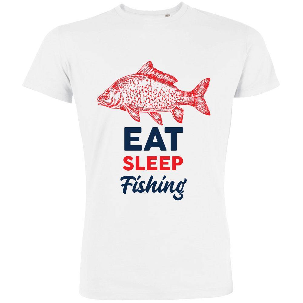Eat Sleep Fishing Men's Organic Tee
