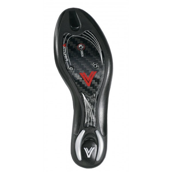 Vittoria Eclipse Cycling Shoes - BLACK & RED - CNS SOLE (EU 44)