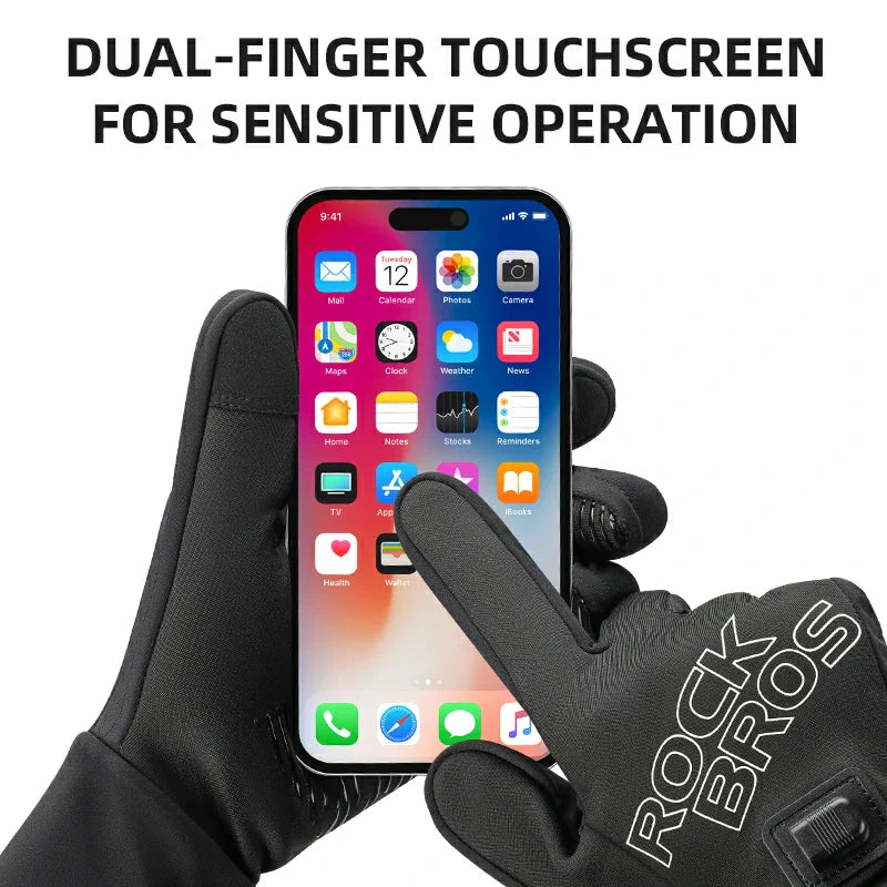 Winter Heated Gloves USB Rechargeable - Triathlete Store
