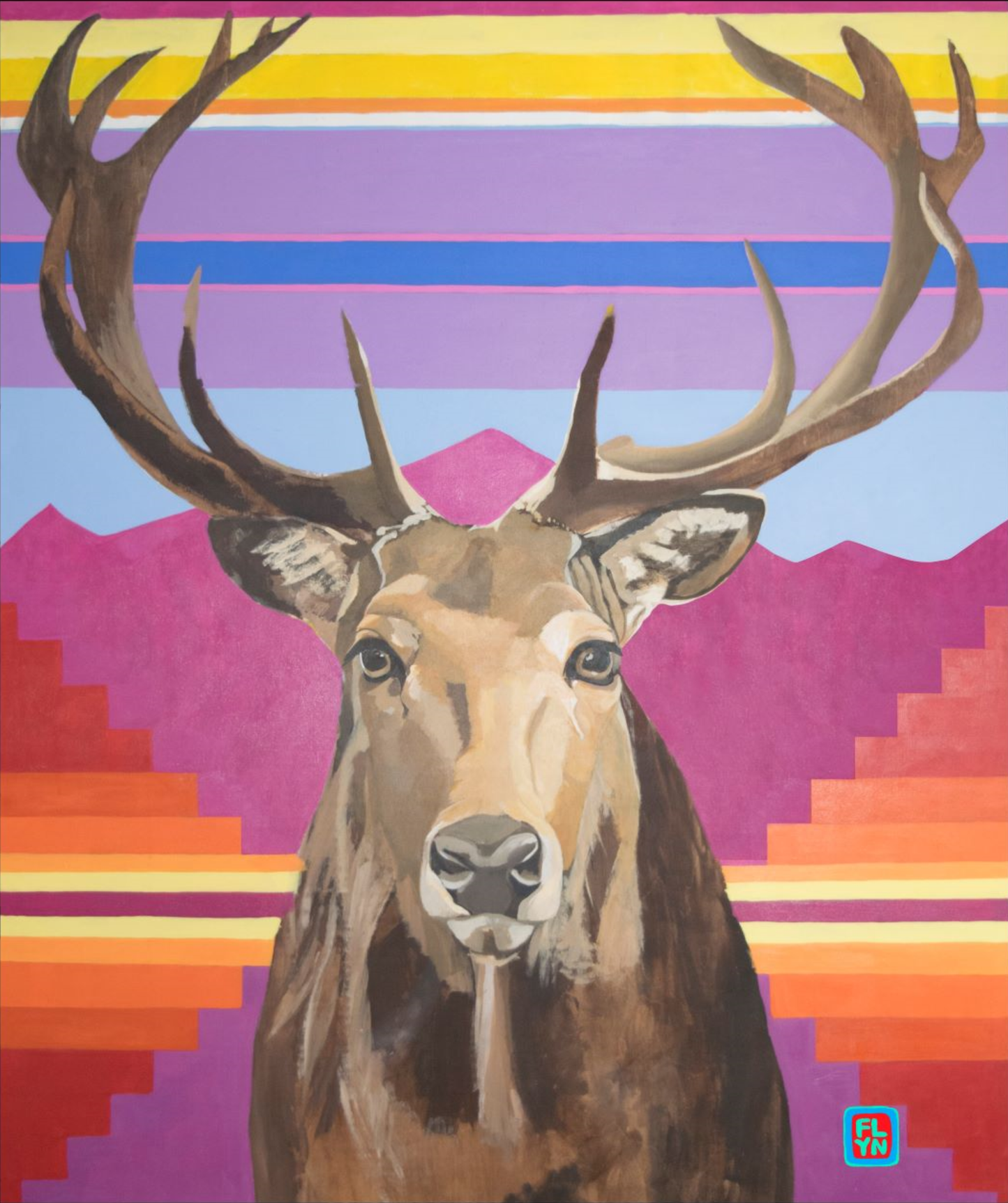 Elk Sticker