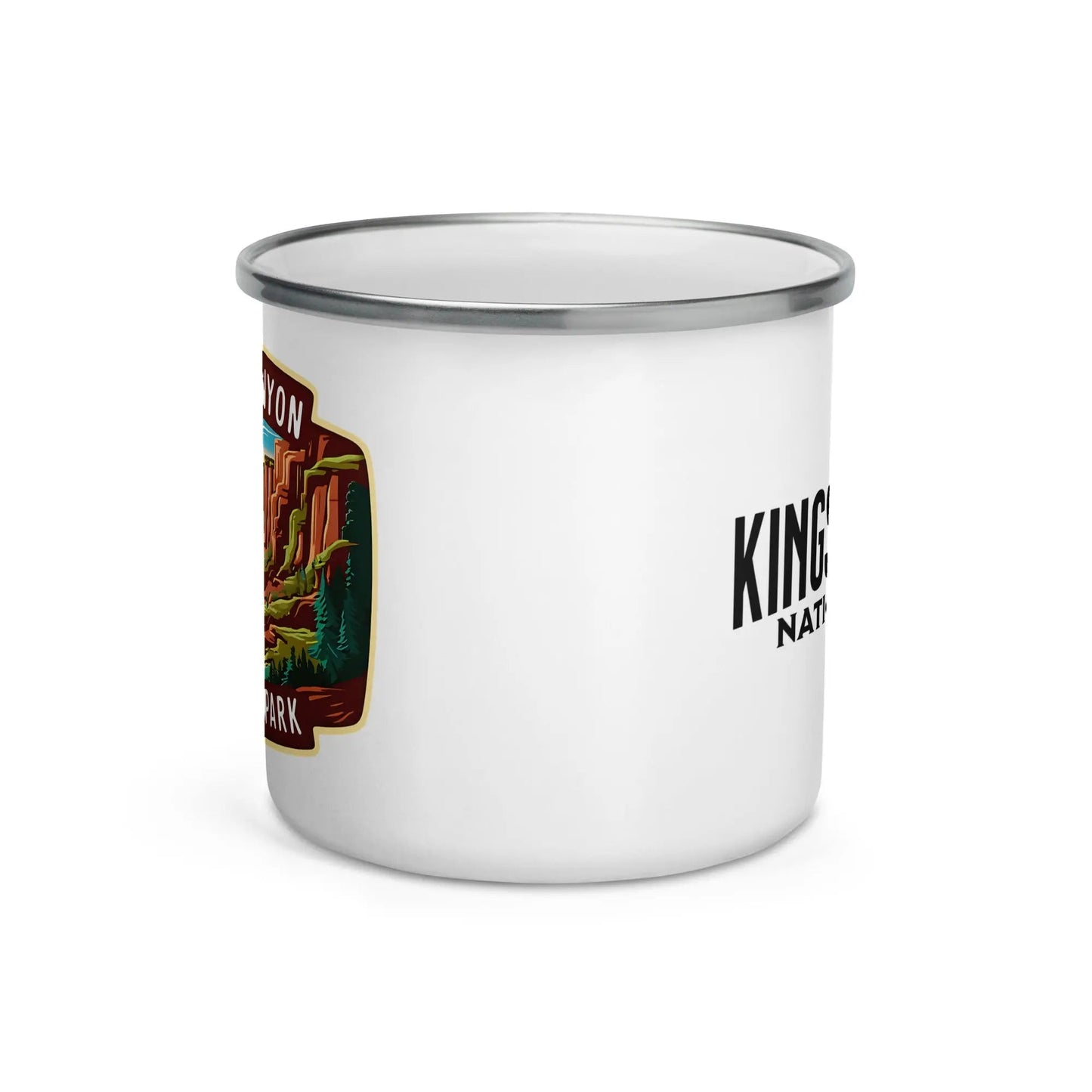 Kings Canyon National Park Durable Enamel Camp Mug