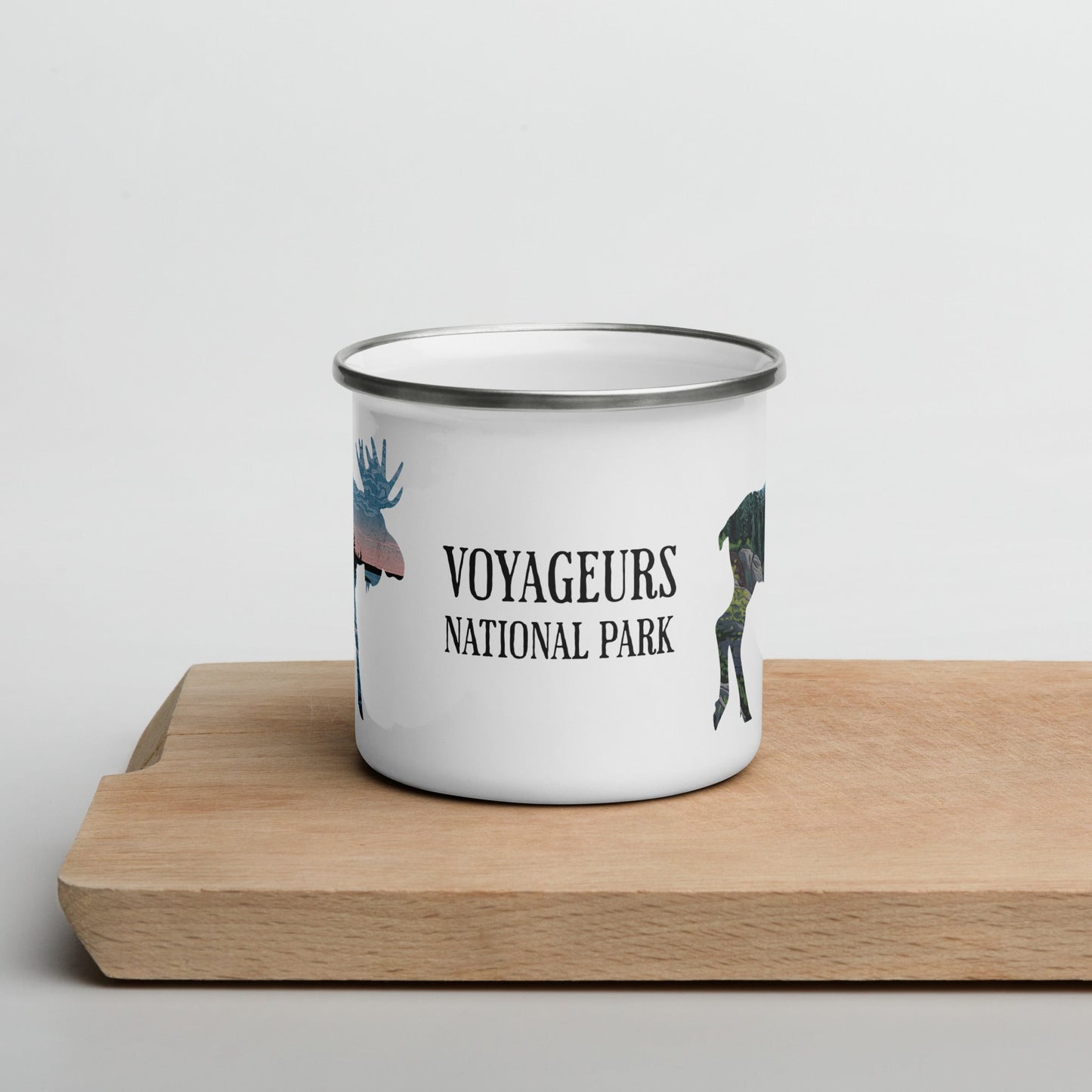Voyageurs Moose Durable Camp Mug
