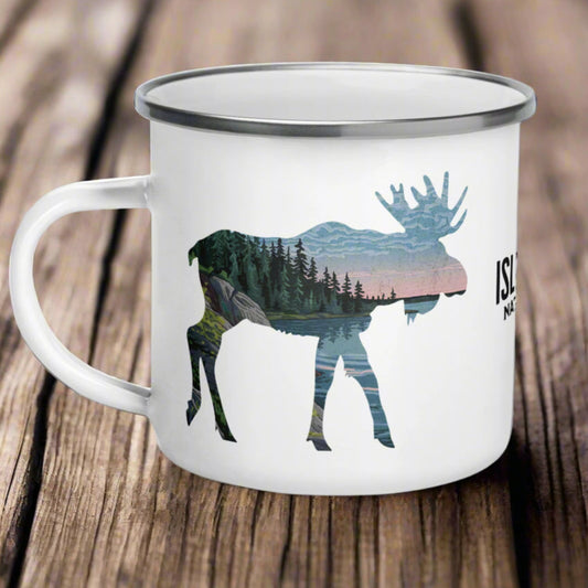 Isle Royale National Park Moose Camp Mug