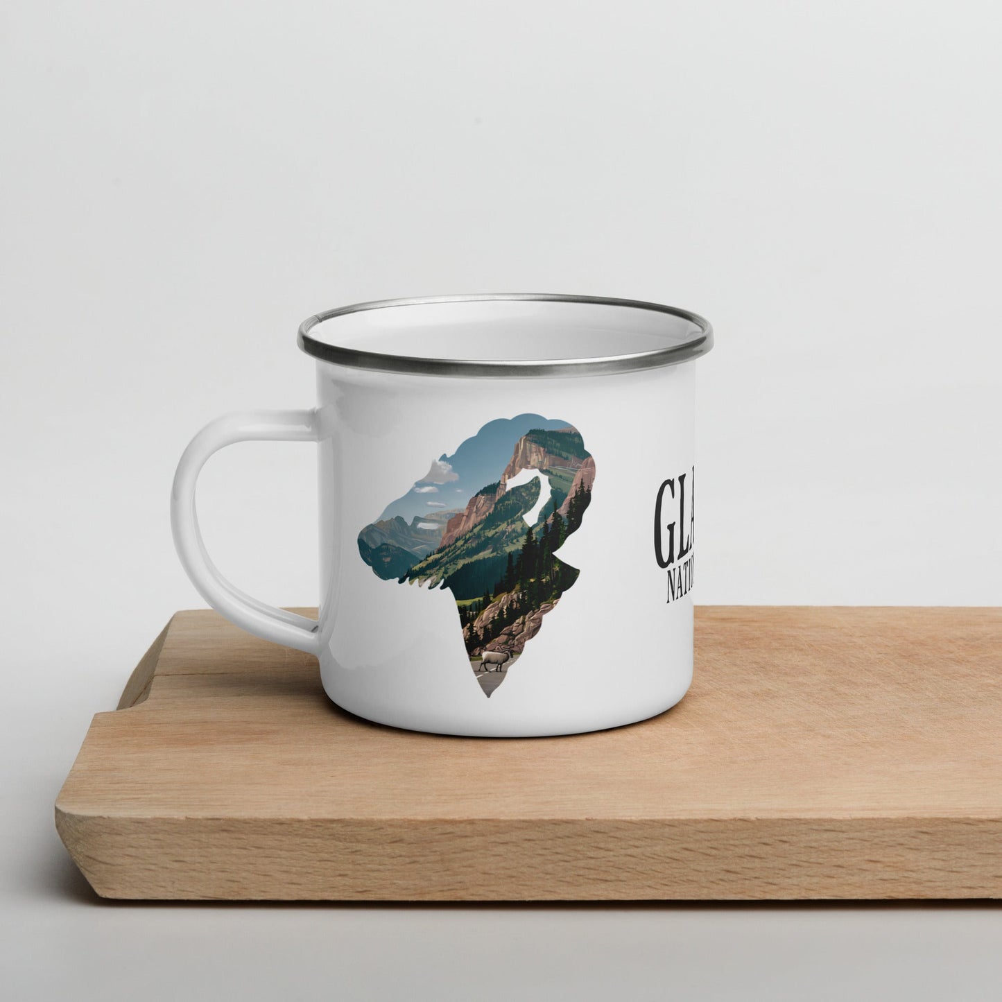 Glacier Big Horned Sheep National Park Camp Mug