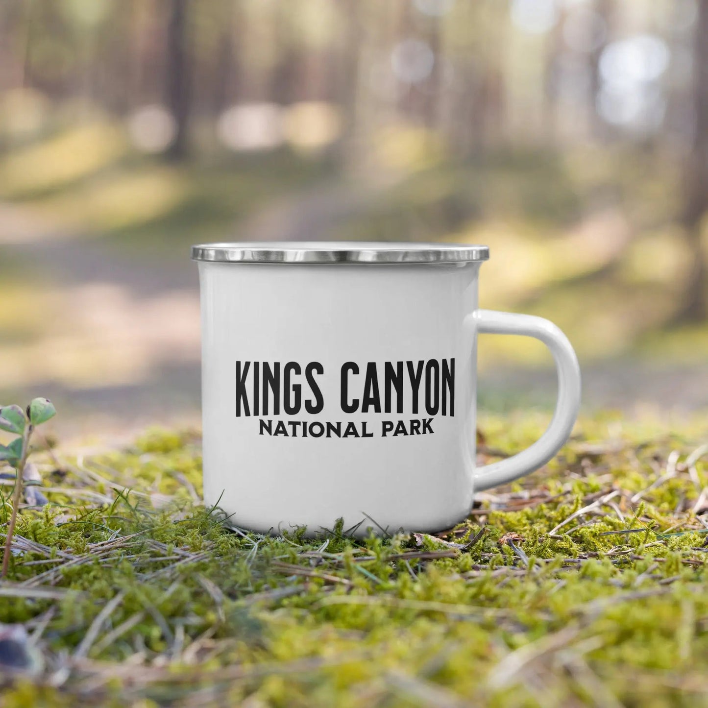 Kings Canyon National Park Durable Enamel Camp Mug