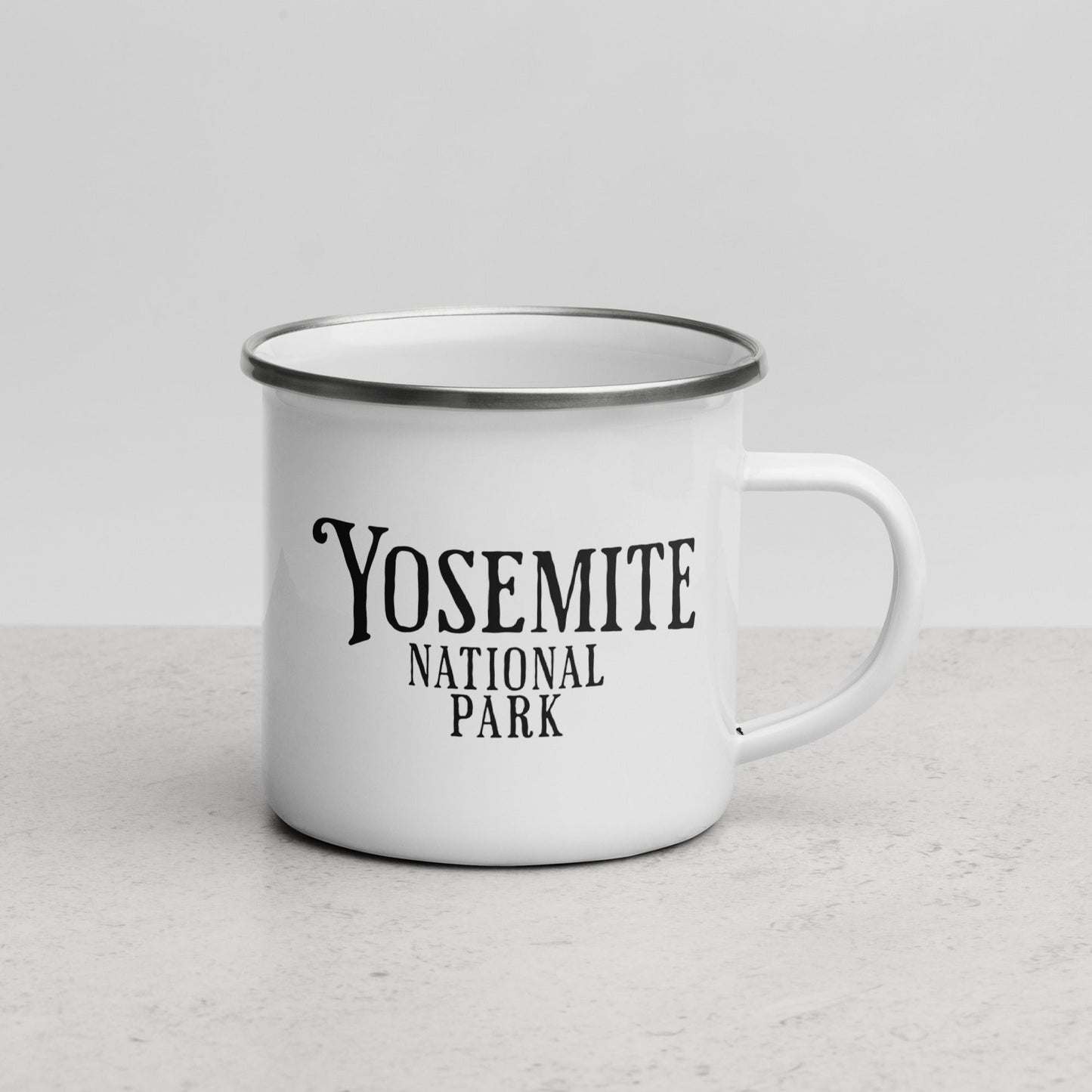 Yosemite Valley Sign National Park Camp Mug