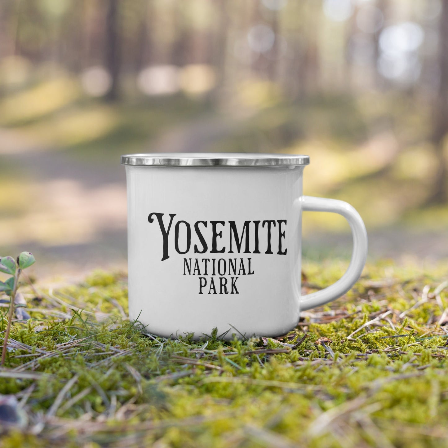 Yosemite Valley Sign National Park Camp Mug