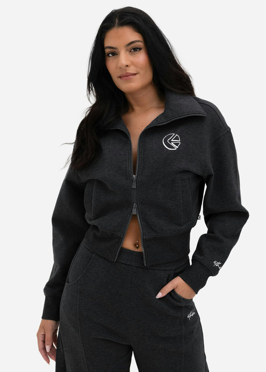 Balance Charcoal | Womens Zip Jacket