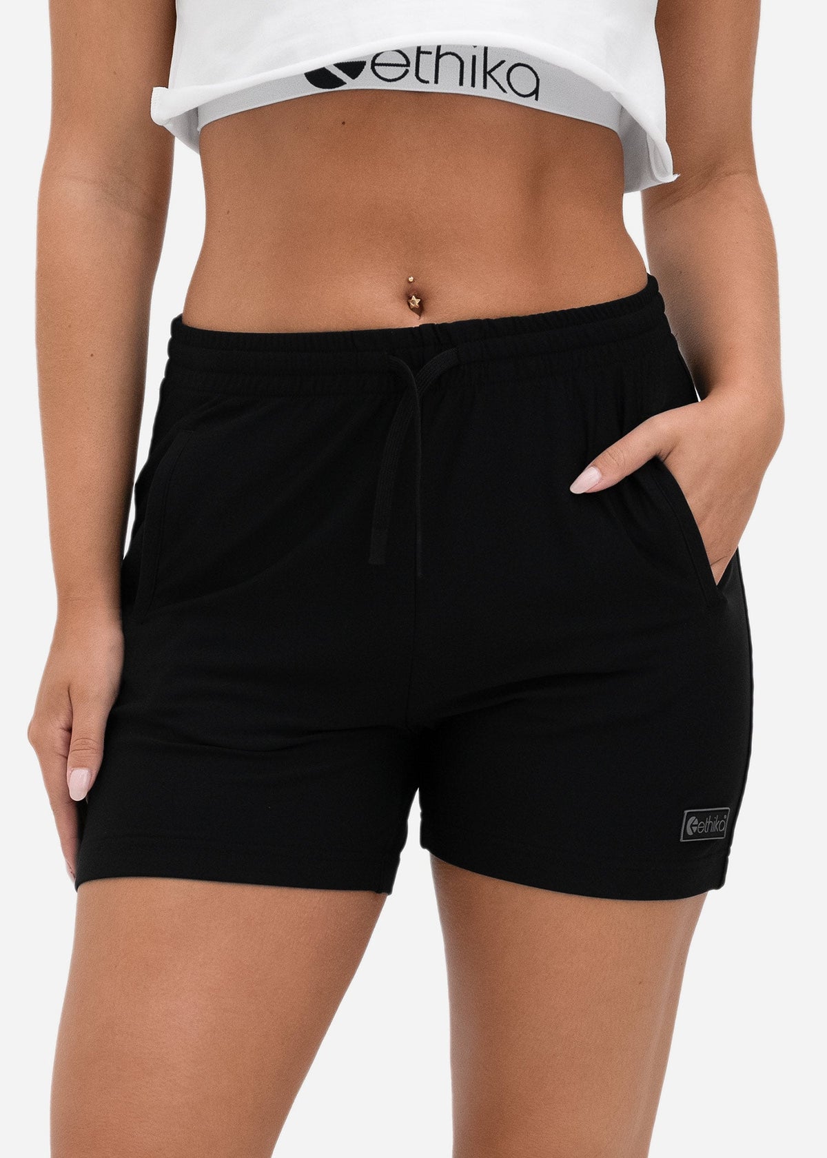 Black | Womens Premium Sweatshort