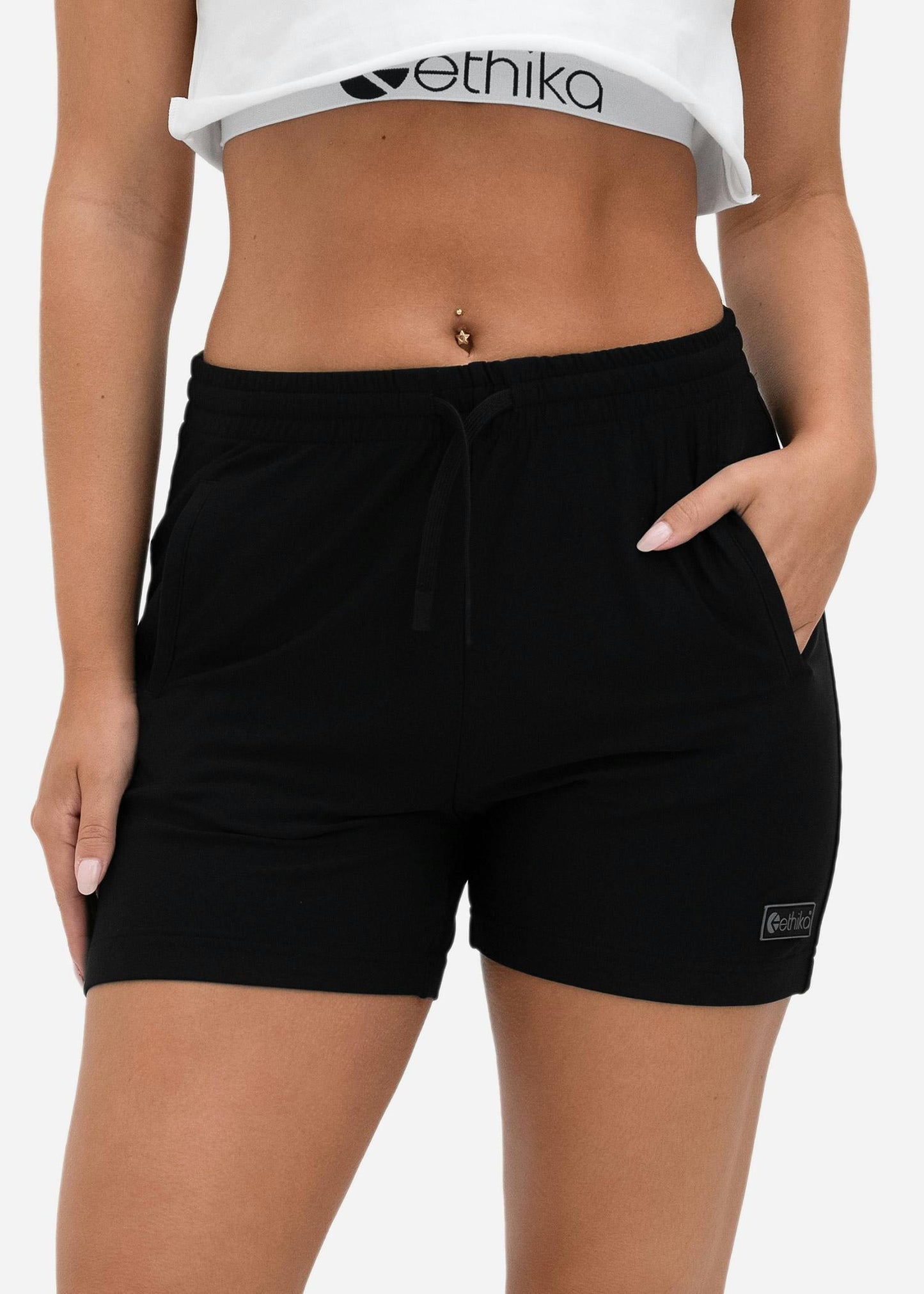 Black | Womens Premium Sweatshort