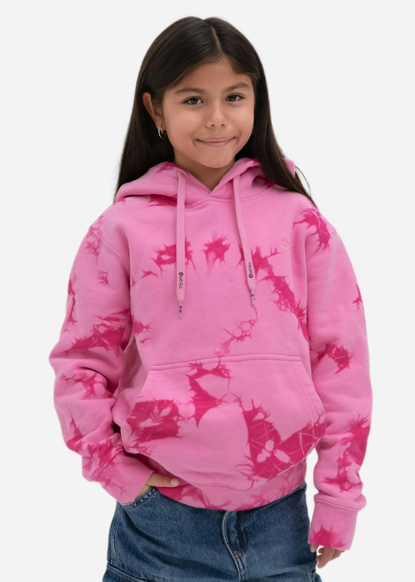Spot Dye Pink | Kids Hoodie