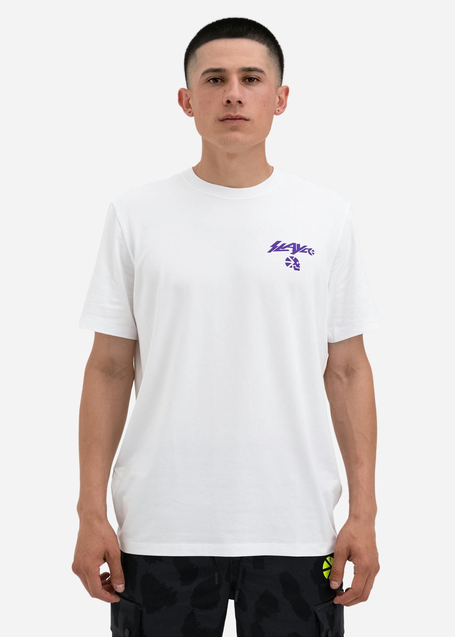 Axell Hodges - Slay'em - White - Slayco | Mens Graphic Tee