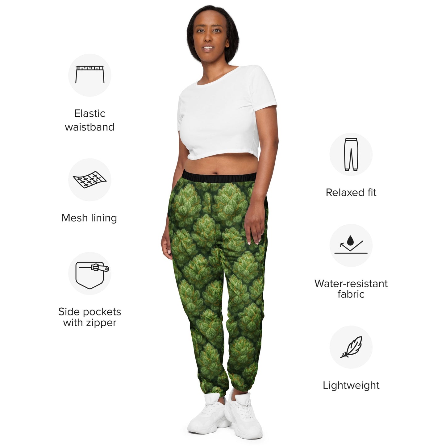 Everythings Green Weed Unisex track pants