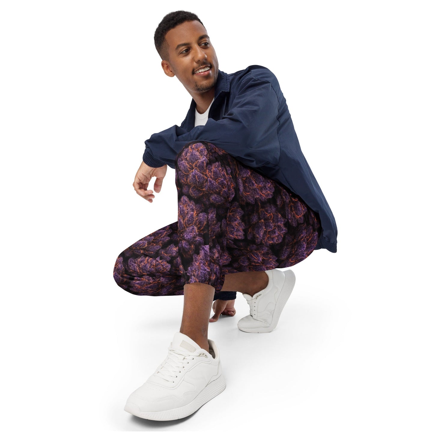 Everythings Purple Weed Unisex track pants