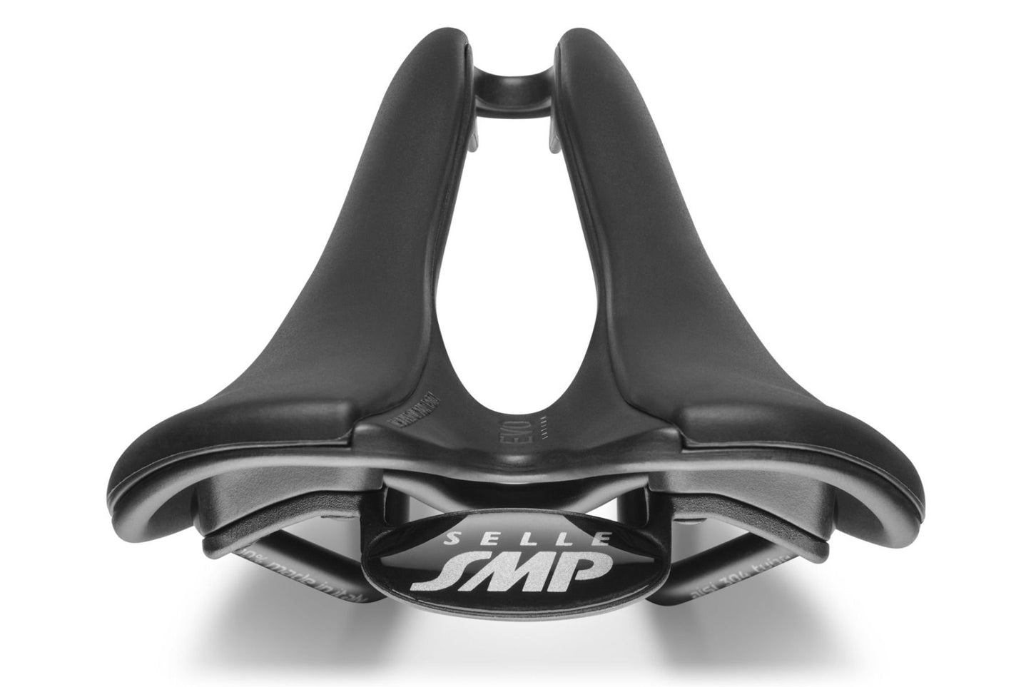 Selle SMP EVO Saddle with Steel Rails (Black)