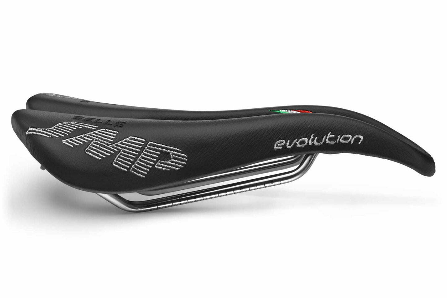 Selle SMP Evolution Saddle with Steel Rails (Black)