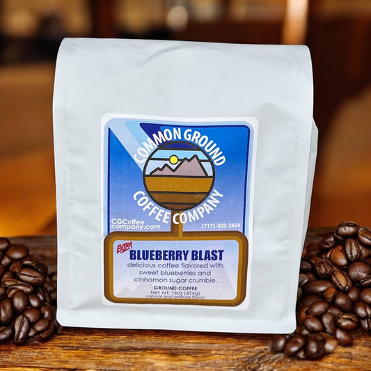 EXTRA blueberry crumble