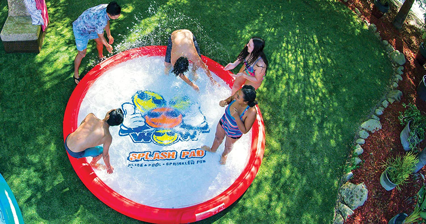 WOW Watersports Super Splash Pad 12' with Sprinkler (21-2050)