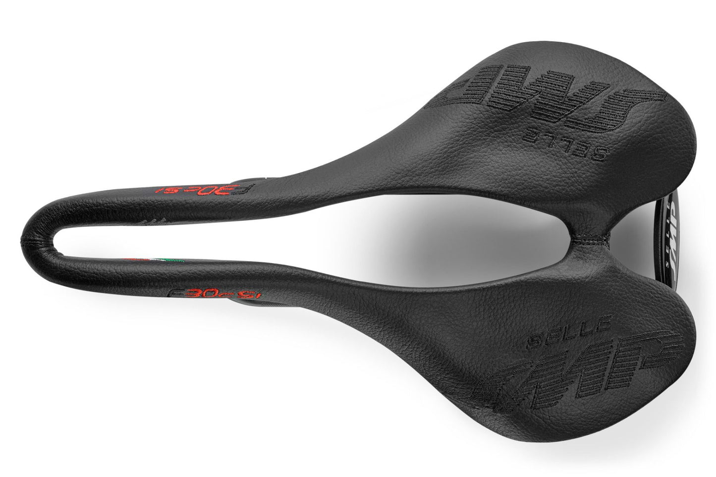 Selle SMP F30C s.i. Bicycle Saddle with Steel Rails (Black)