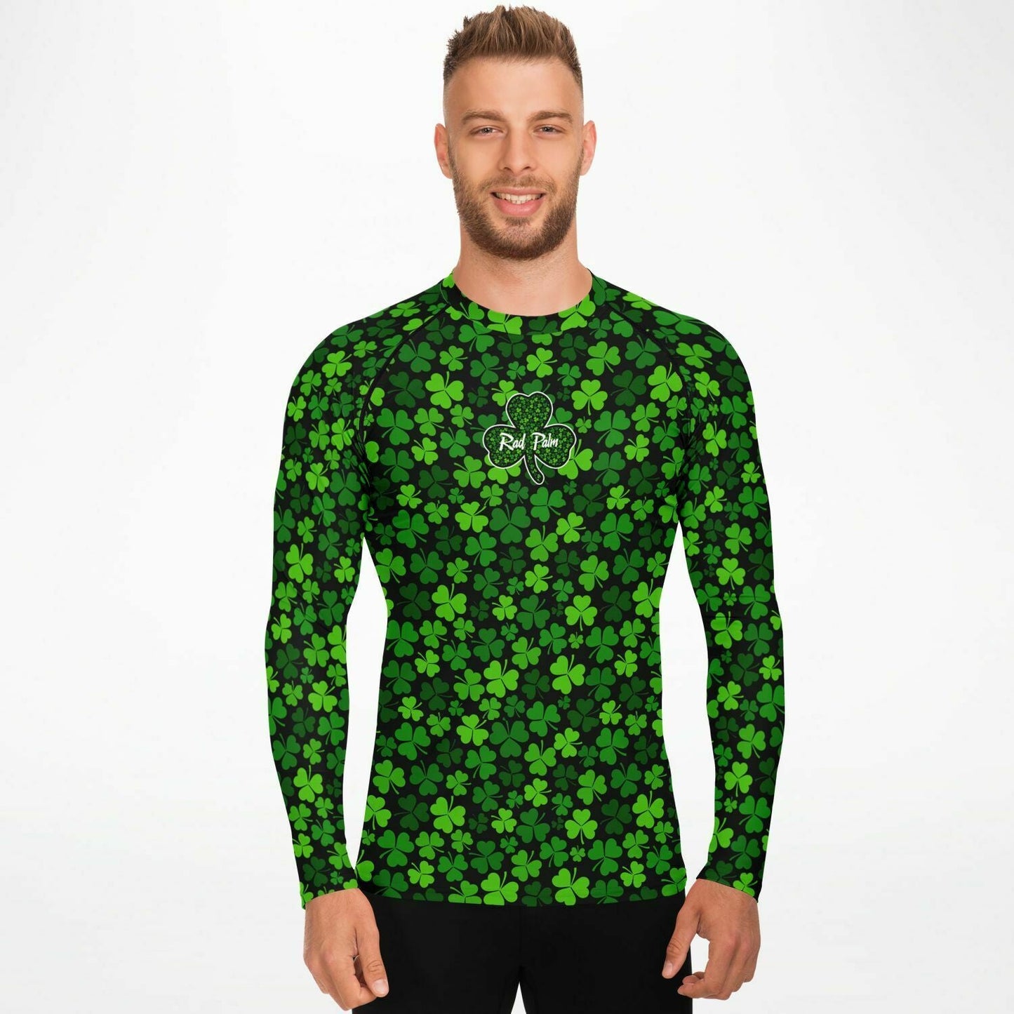 Rad Palm St. Patrick's Day Men's Rashguard