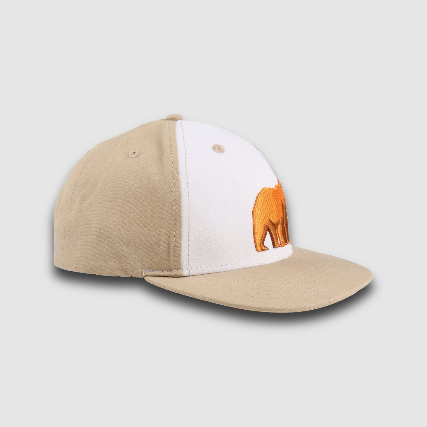 Big Bear Snapback Hat - Tan