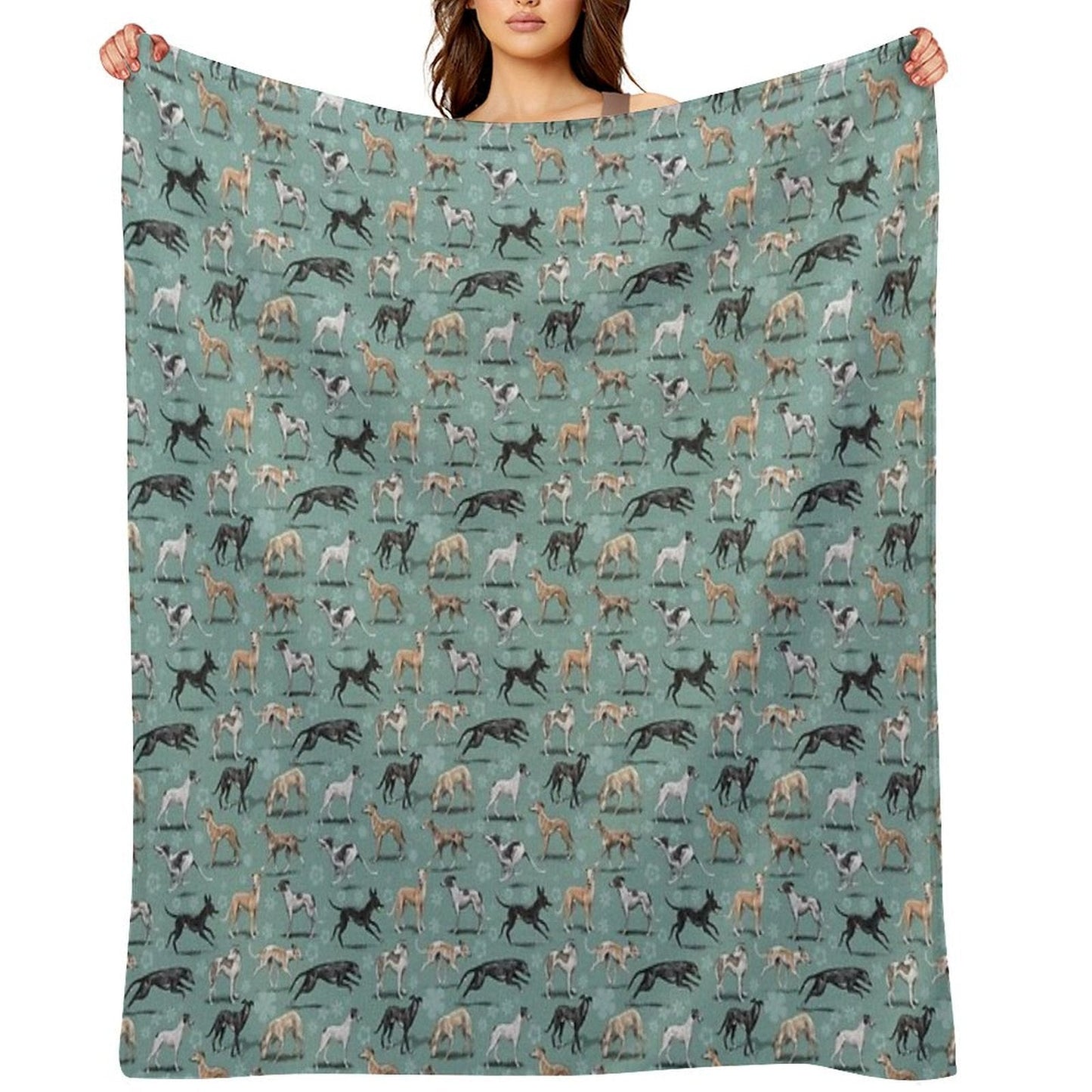 The Greyhound Throw Blanket
