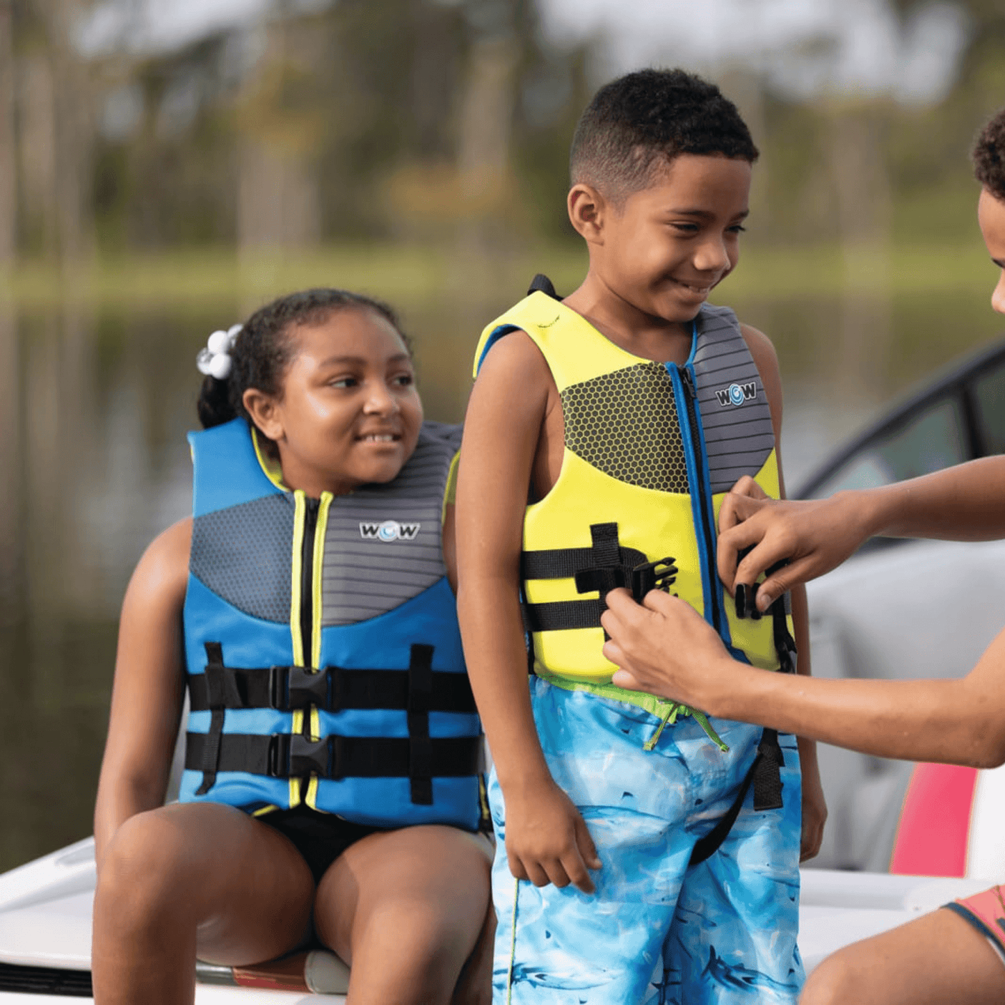 WOW Sports PFD Personal Floatation Device Lifejacket for Youths