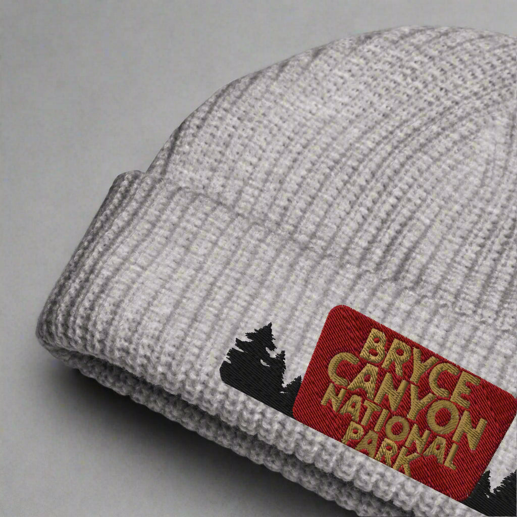 Bryce Canyon National Park Embroidered Wharf Beanie