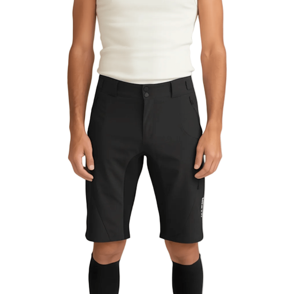 Flex MTB Trail Shorts — Soft-Shell Mountain Bike Shorts with Zip Pockets & Vents