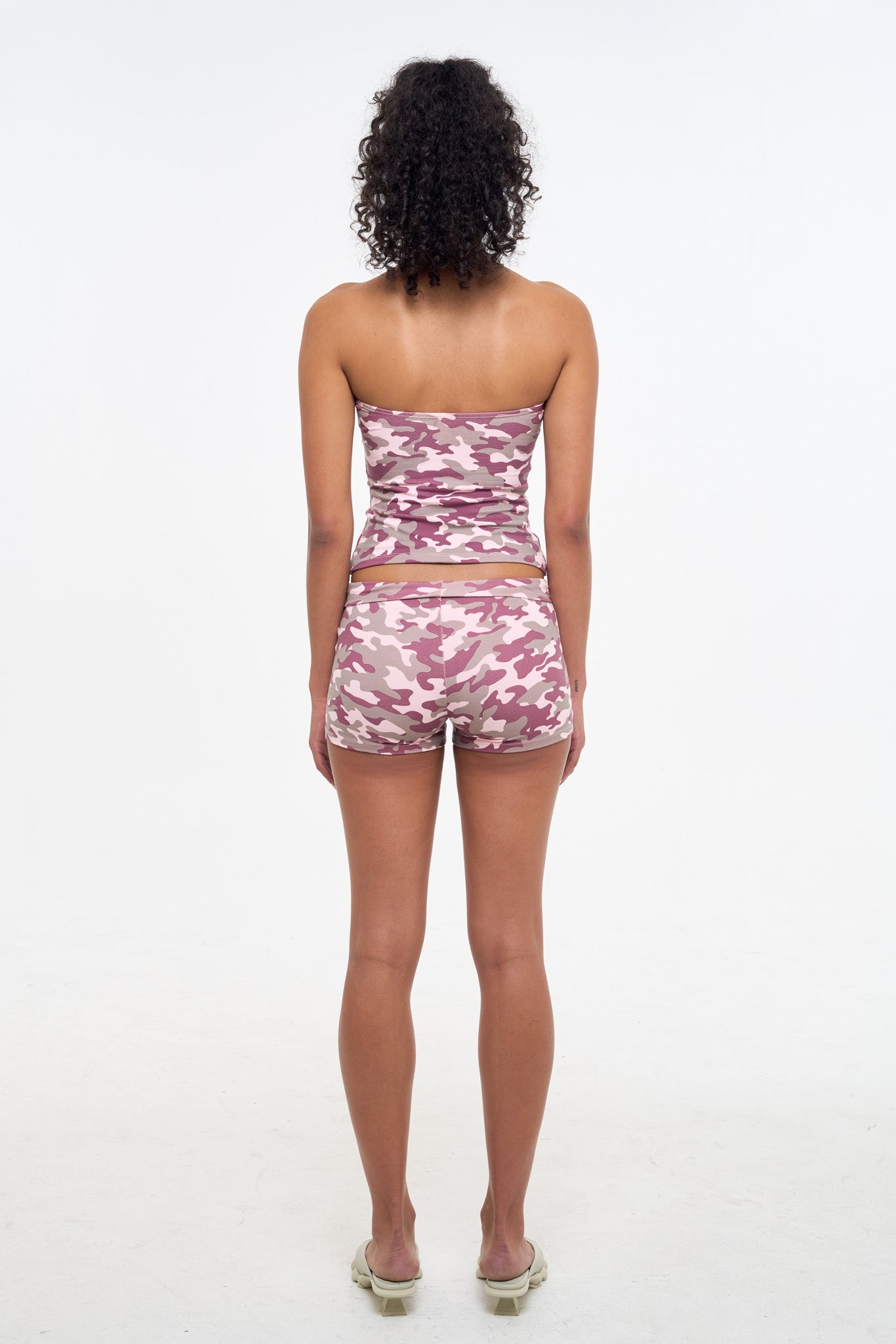 Camo Tube Top - Pink