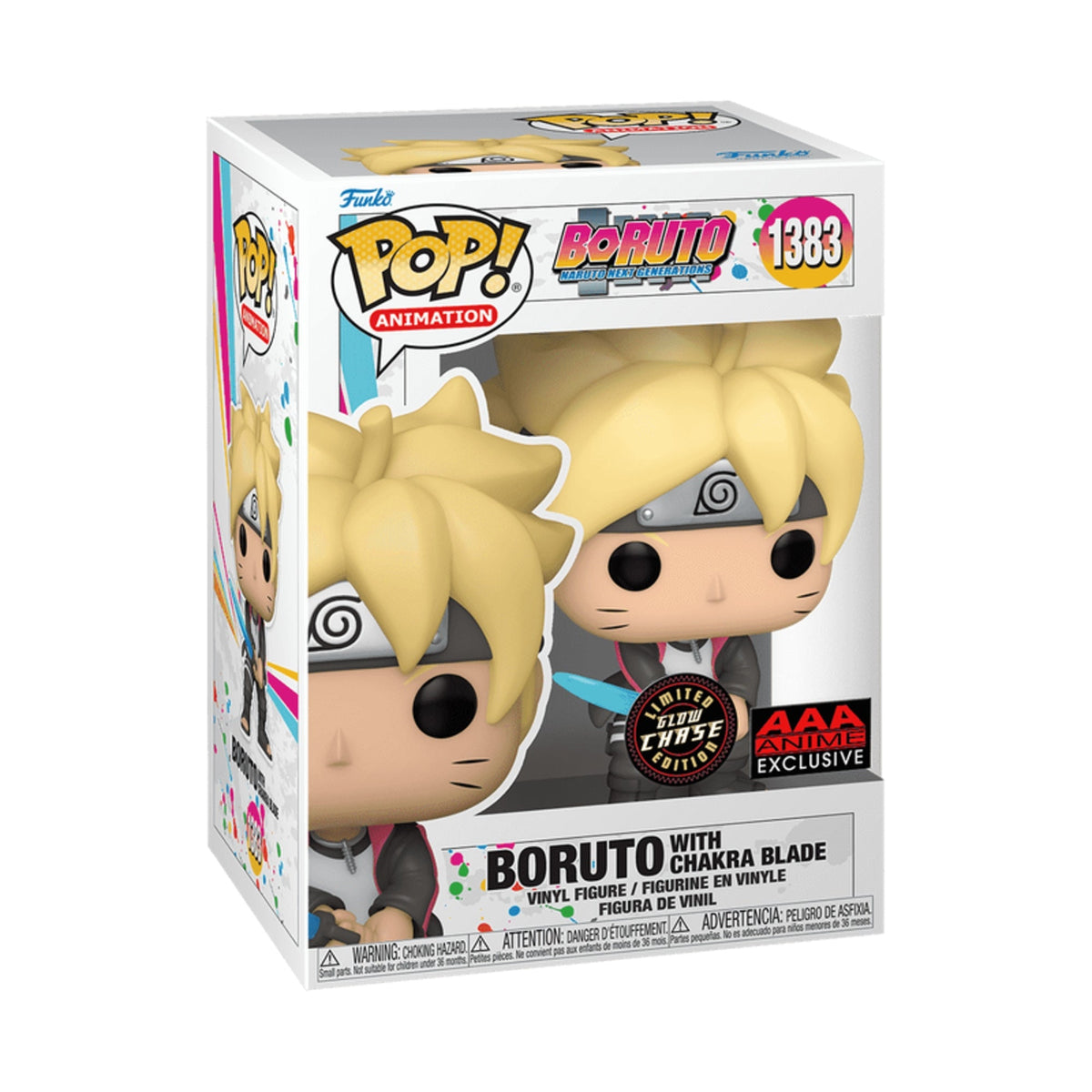 Funko Pop Boruto: Boruto Chakra Blade Glow Chase 4-Inch Vinyl Figure #1383