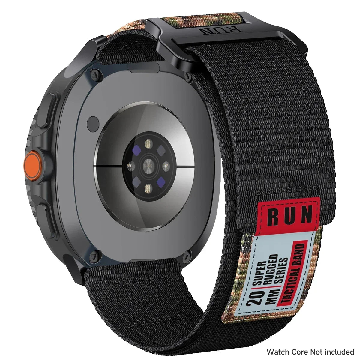 Samsung Galaxy Watch8, 8 Classic & 9 Rugged Nylon Band, RUN Label