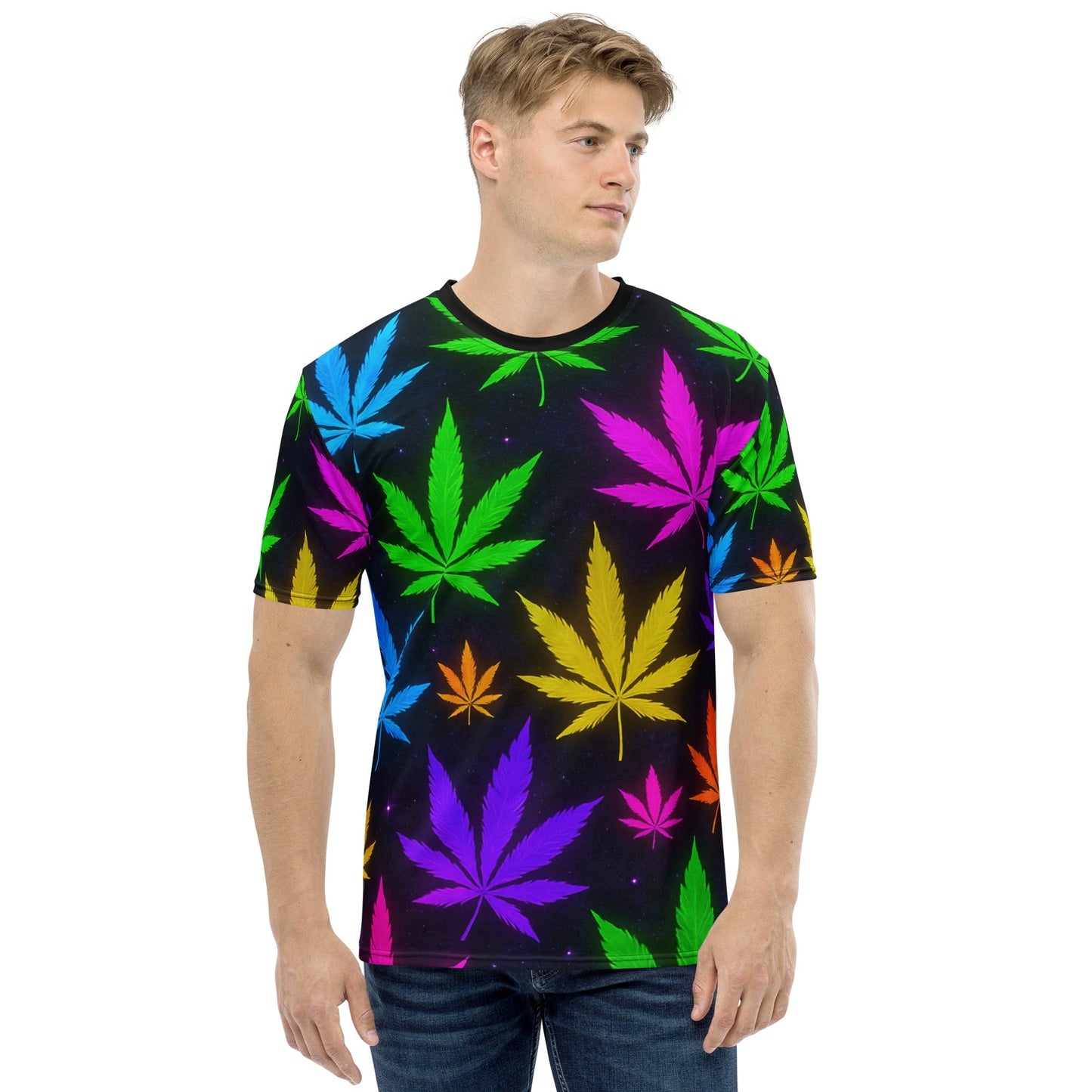 Galaxy Weed Men's t-shirt