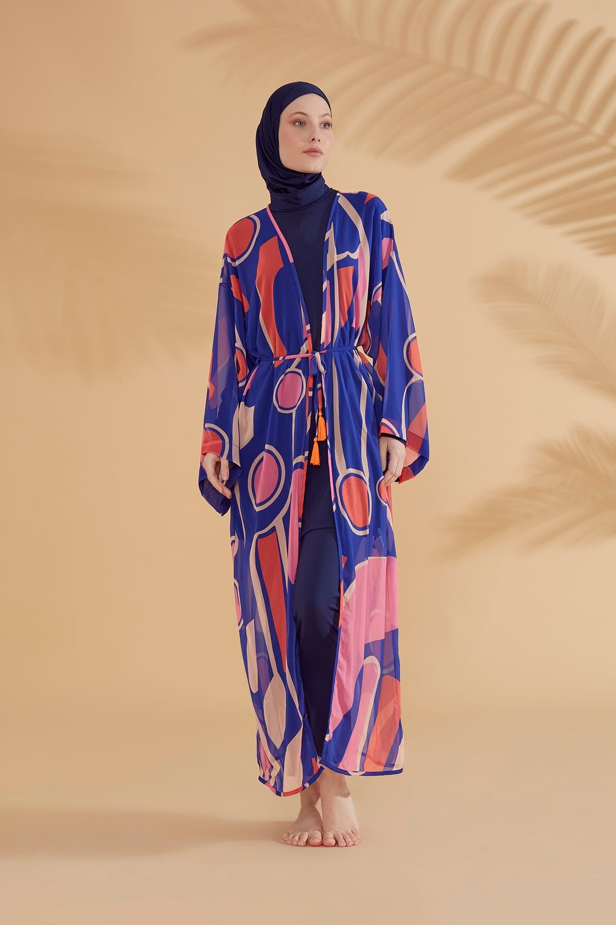 Colourful Pareo Kimono P2339