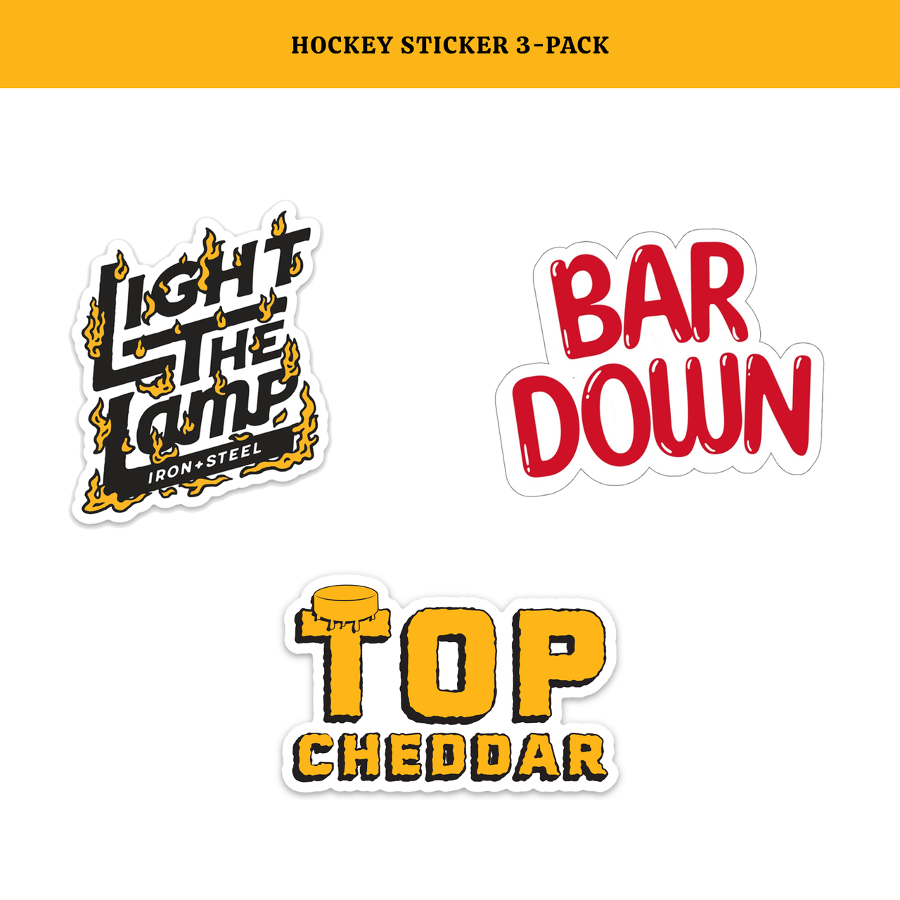 Goal Scorer Hockey 3 Sticker Pack