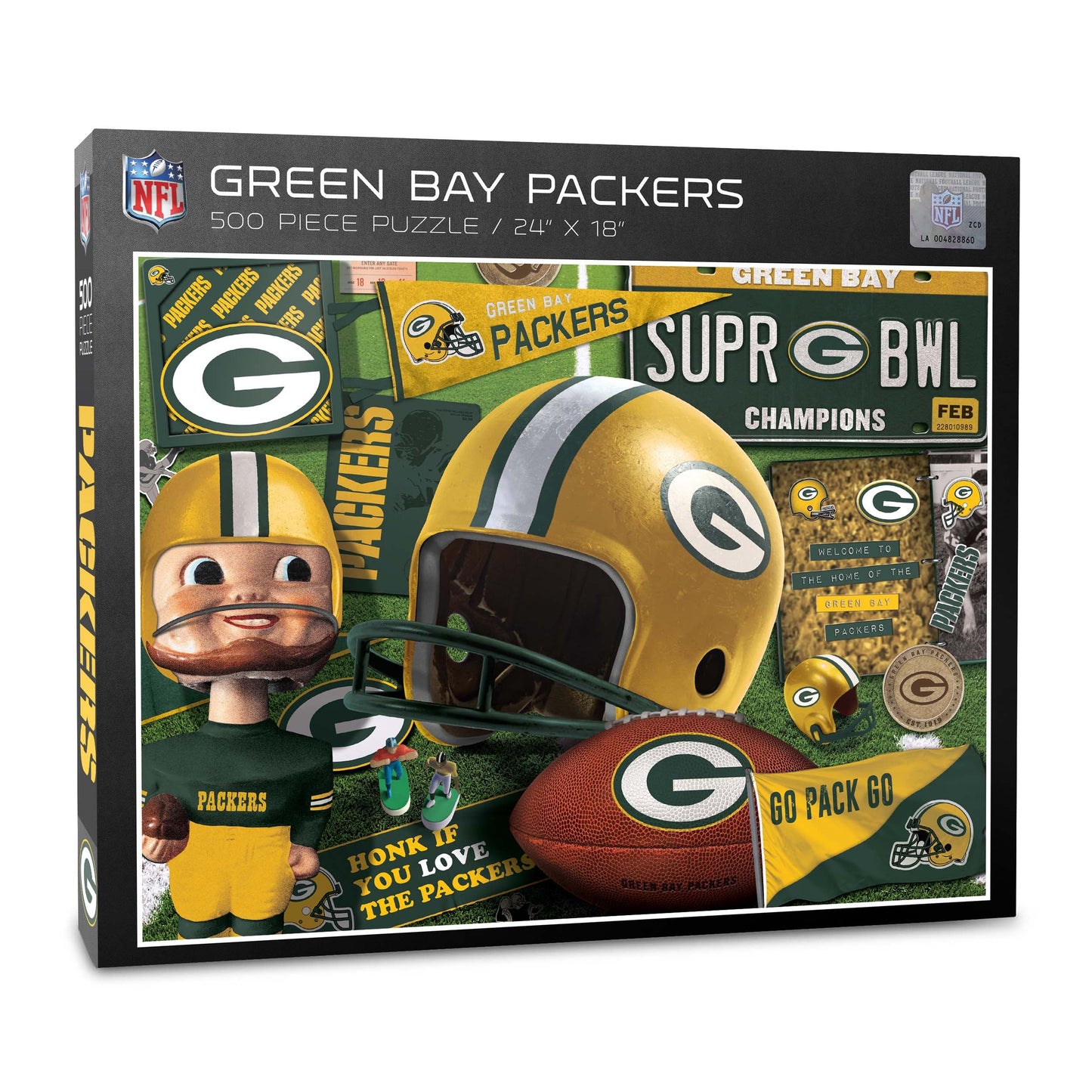 Retro Bobblehead Puzzles