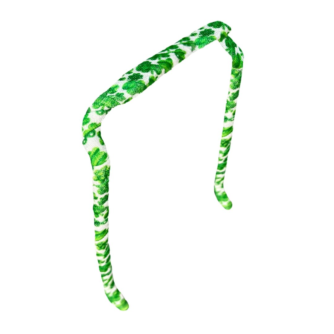 Green Clovers Headband