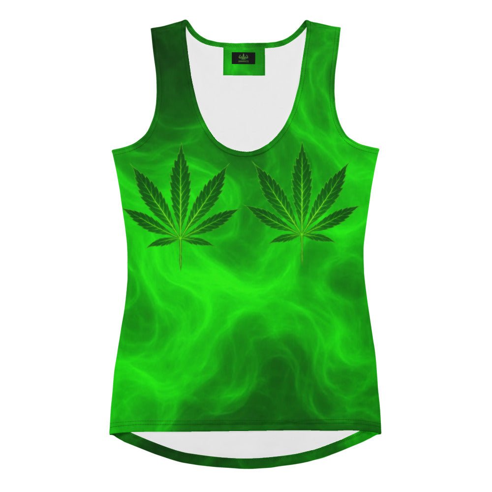Green smoke 420 leaves Tank Top