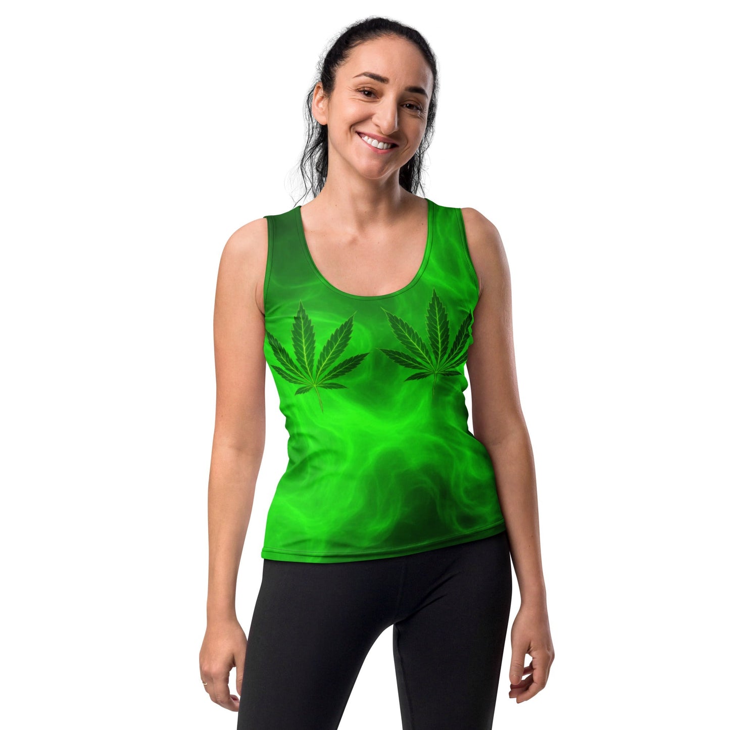 Green smoke 420 leaves Tank Top
