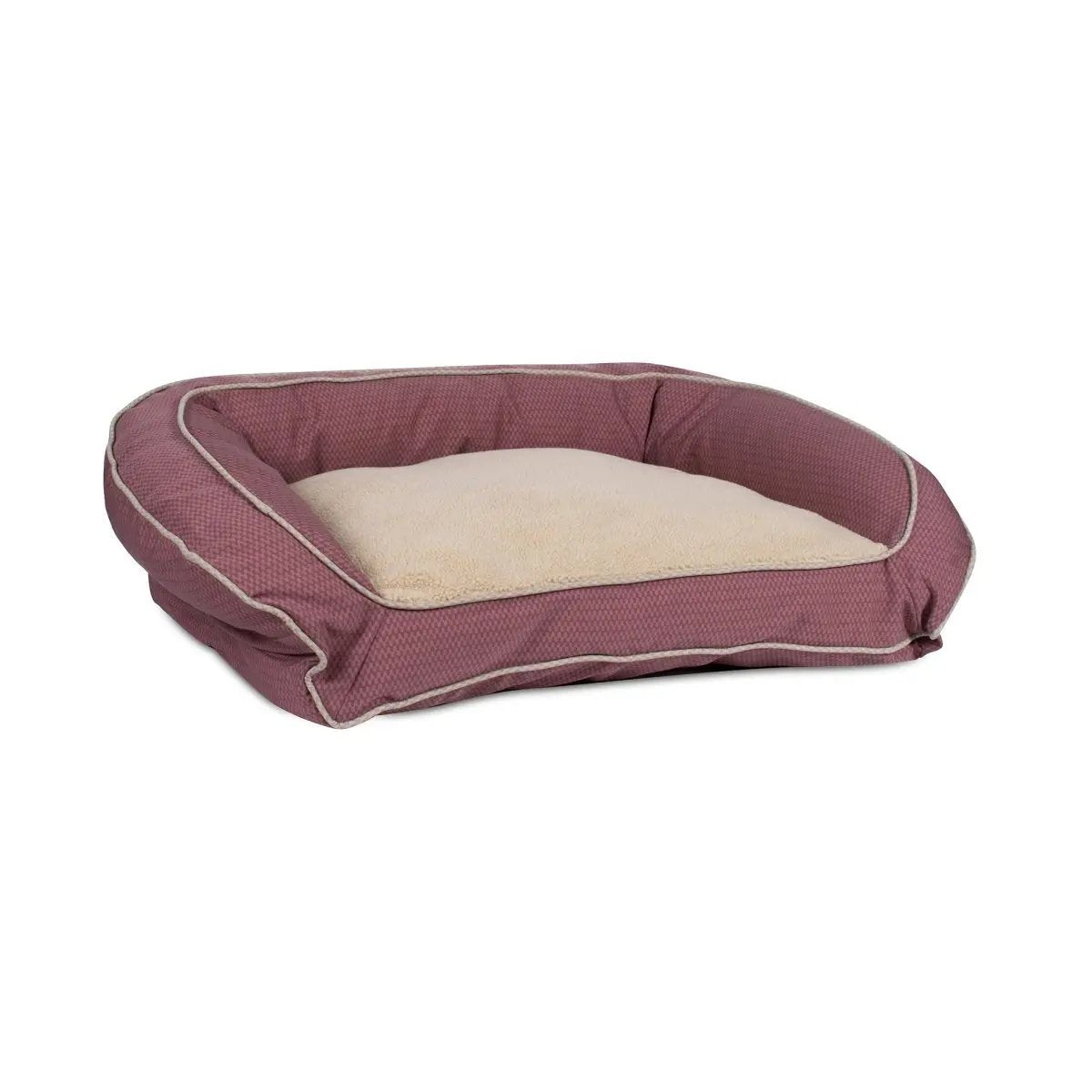 GreenDog Checkered Wave Bolster Bed