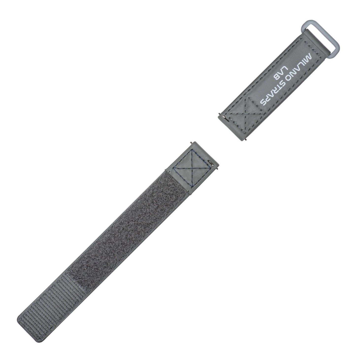 Grey Velcro® Watch Band 20mm