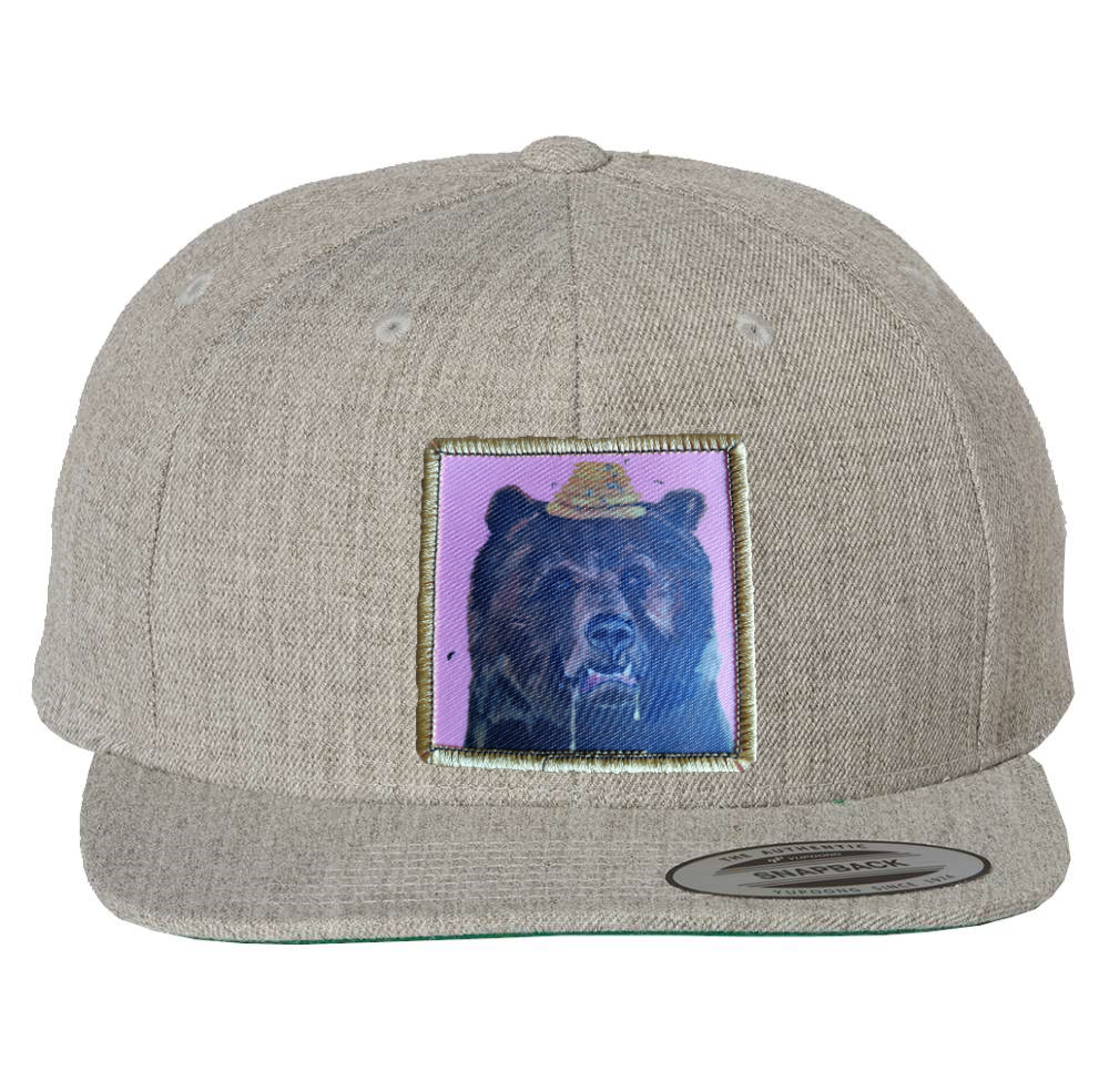 Heather Grey Snapback
