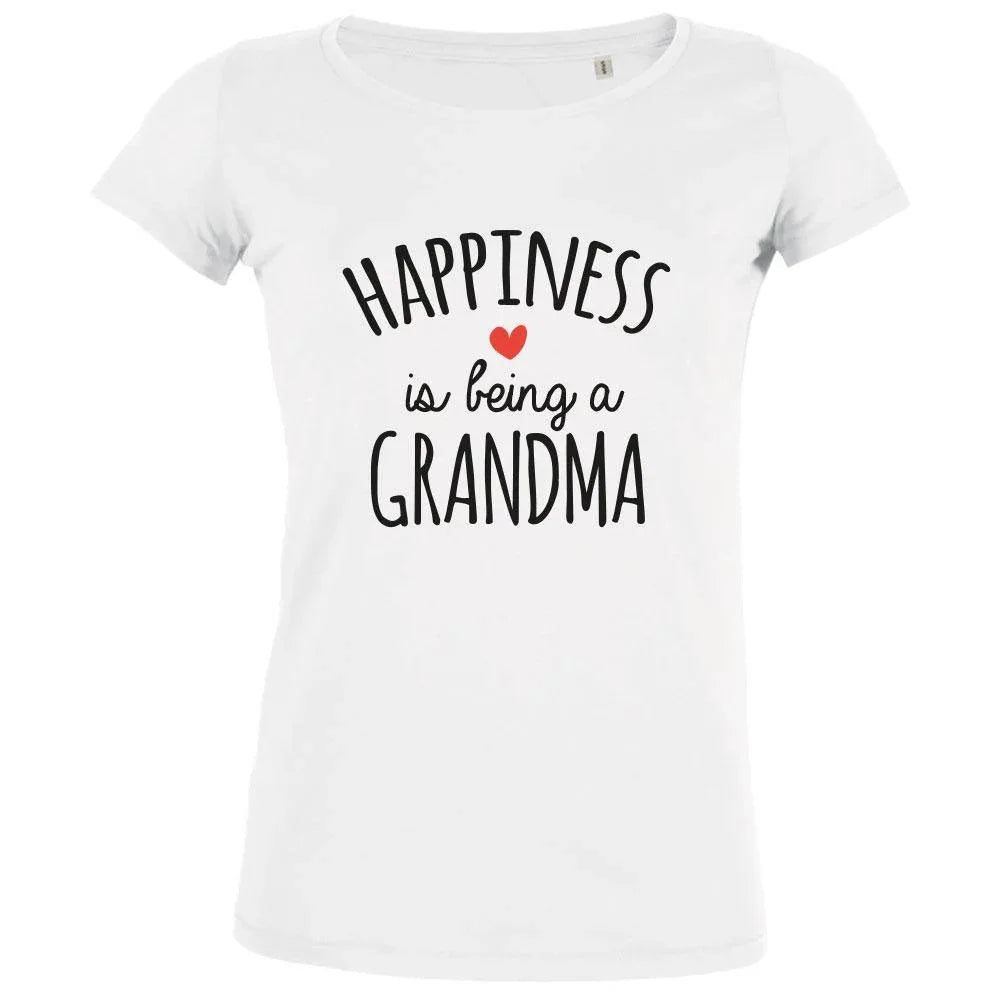 Happiness Is Being A Grandma Women's Organic Tee