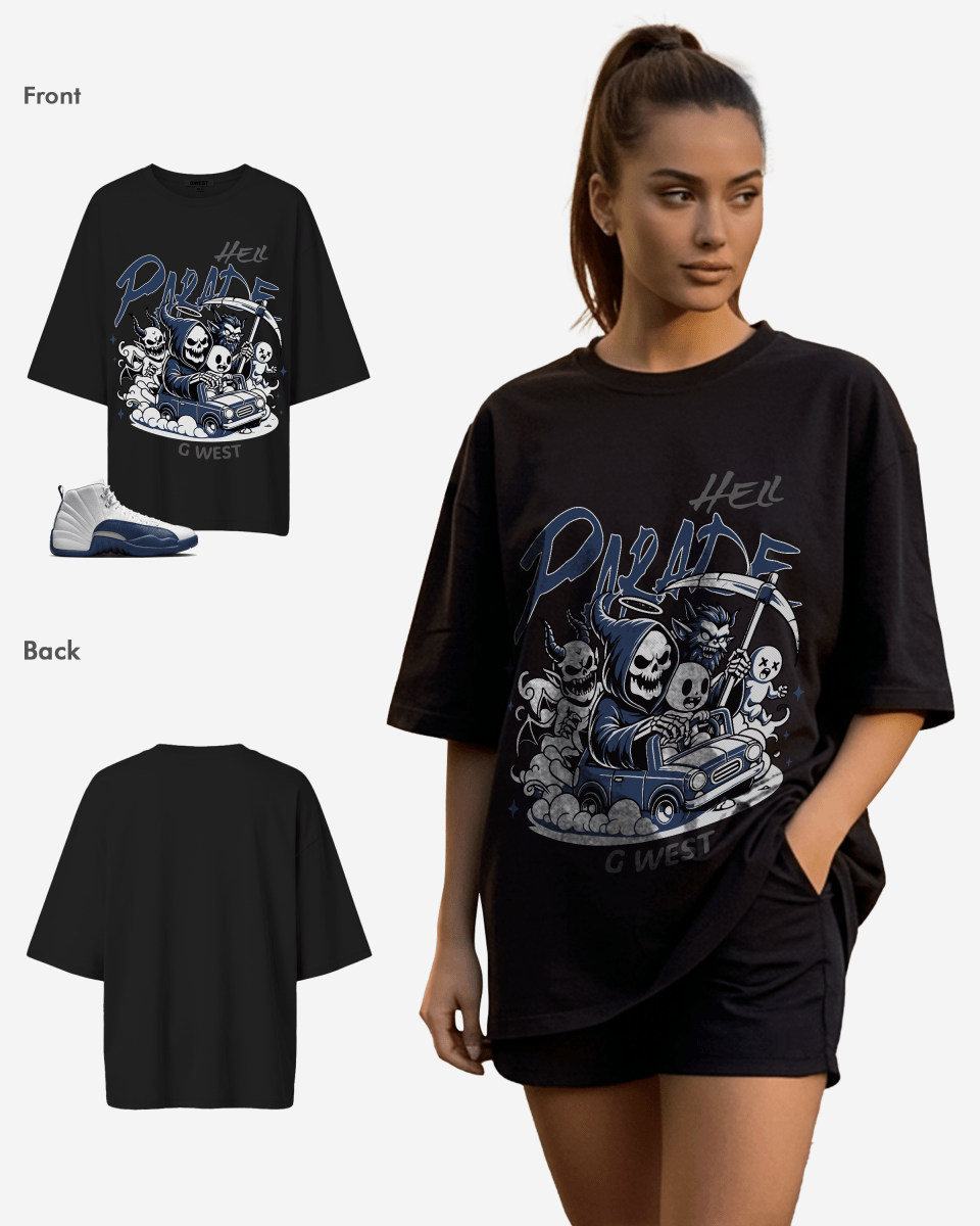 G West Hell Parade Oversized Women's T-Shirt