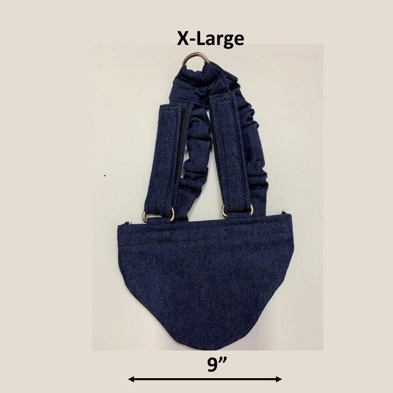Hen Holster Bird Diaper/Harness (Hand-Made in USA) with Removable Vinyl Liner