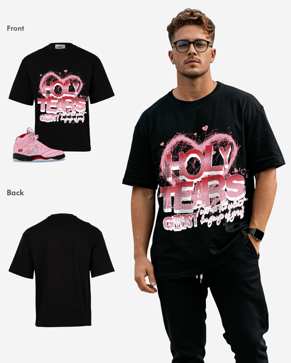G West Holy Tears Oversized Men's T-Shirt