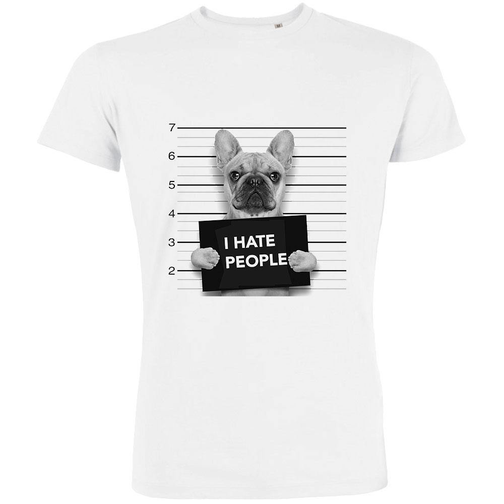 I Hate People Men's Organic Tee